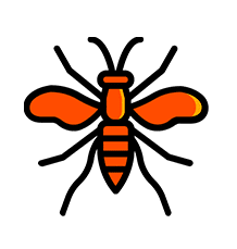 Désinsectisation d'insectes volants